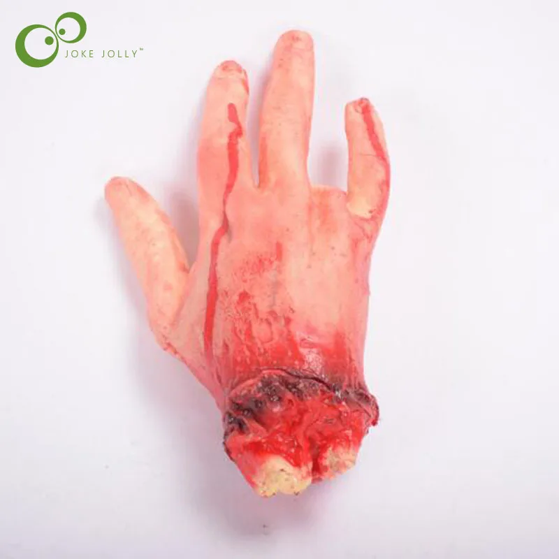 1pc Halloween props bar KTV decorative whole human hand off the hand terrorist toys LYQ
1pc Halloween props bar KTV decorative whole human hand off the hand terrorist toys LYQ