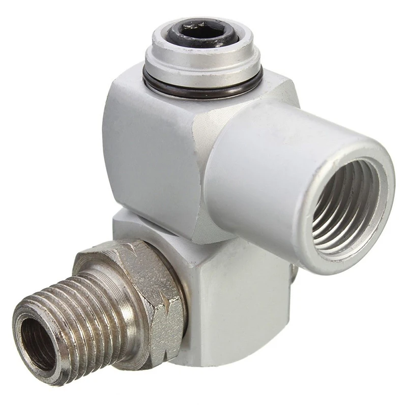 1/4" BSP Universal 360 Swivel Air Hose Connector Adapter Flow Aluminum Tool qiang
1/4" BSP Universal 360 Swivel Air Hose Connector Adapter Flow Aluminum Tool qiang