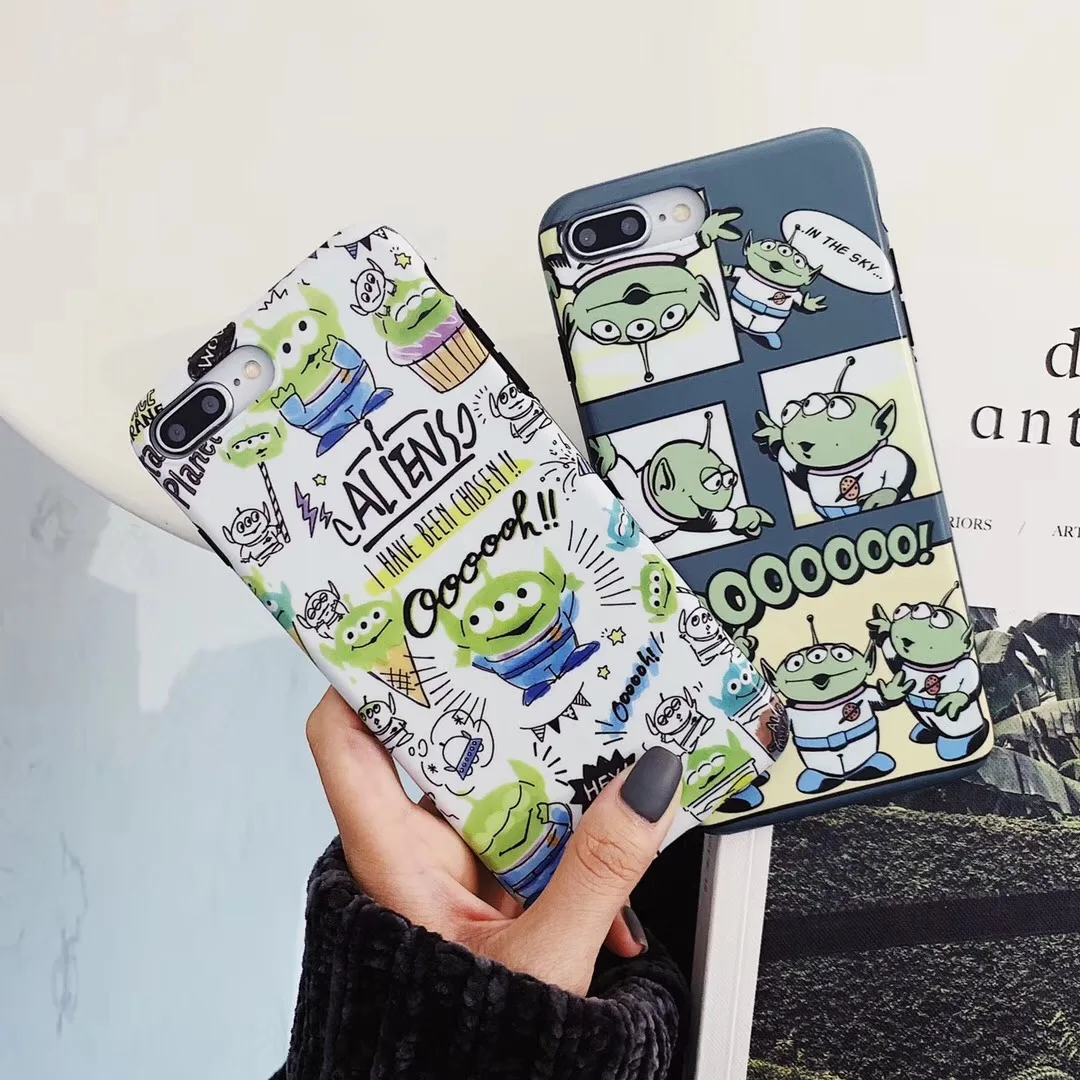 Toy Story Phone Case For iPhone 6 6s 7 8 Plus X XS MAX XR Three Eyes Alien Cute Cartoon Fundas Capa Back imd Coque
Toy Story Phone Case For iPhone 6 6s 7 8 Plus X XS MAX XR Three Eyes Alien Cute Cartoon Fundas Capa Back imd Coque