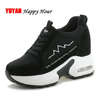 10cm Height Increasing Shoes Women Sneakers Genuine Leather Shoes Woman Wedges Fashion Sneakers Ladies Black White Shoes YX1137
10cm Height Increasing Shoes Women Sneakers Genuine Leather Shoes Woman Wedges Fashion Sneakers Ladies Black White Shoes YX1137