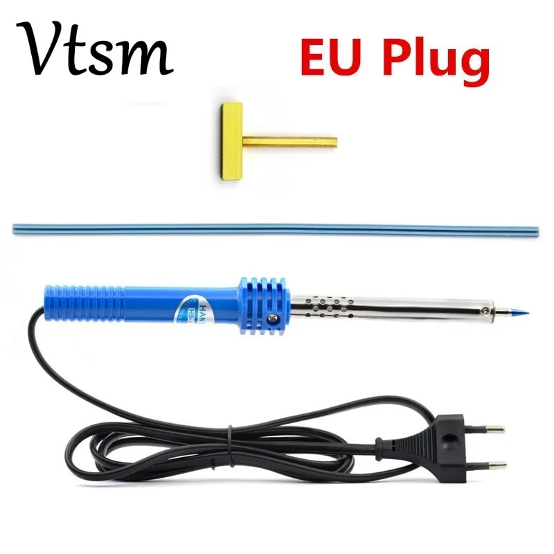 220V-240V 40W Pencil Tip Soldering Iron Welding Gun Tool with Solder T-head Rubber strip for LCD Pixel Repair Ribbon Cable
220V-240V 40W Pencil Tip Soldering Iron Welding Gun Tool with Solder T-head Rubber strip for LCD Pixel Repair Ribbon Cable