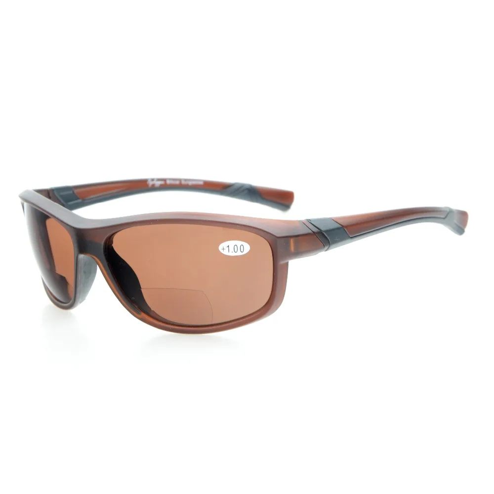 TH6170 Bifocal Eyekepper TR90 Unbreakable Sports Bifocal Sunglasses +1.0/+1.5/+2.0/+2.5/+3.0
TH6170 Bifocal Eyekepper TR90 Unbreakable Sports Bifocal Sunglasses +1.0/+1.5/+2.0/+2.5/+3.0