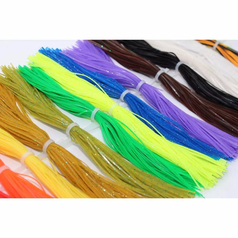 Tigofly 16 Bundles 13cm Silicone Skirts Legs Plain Color Pearl Flake Spinnerbait Buzzbait Squid Rubber Thread Fly Tying Material
Tigofly 16 Bundles 13cm Silicone Skirts Legs Plain Color Pearl Flake Spinnerbait Buzzbait Squid Rubber Thread Fly Tying Material