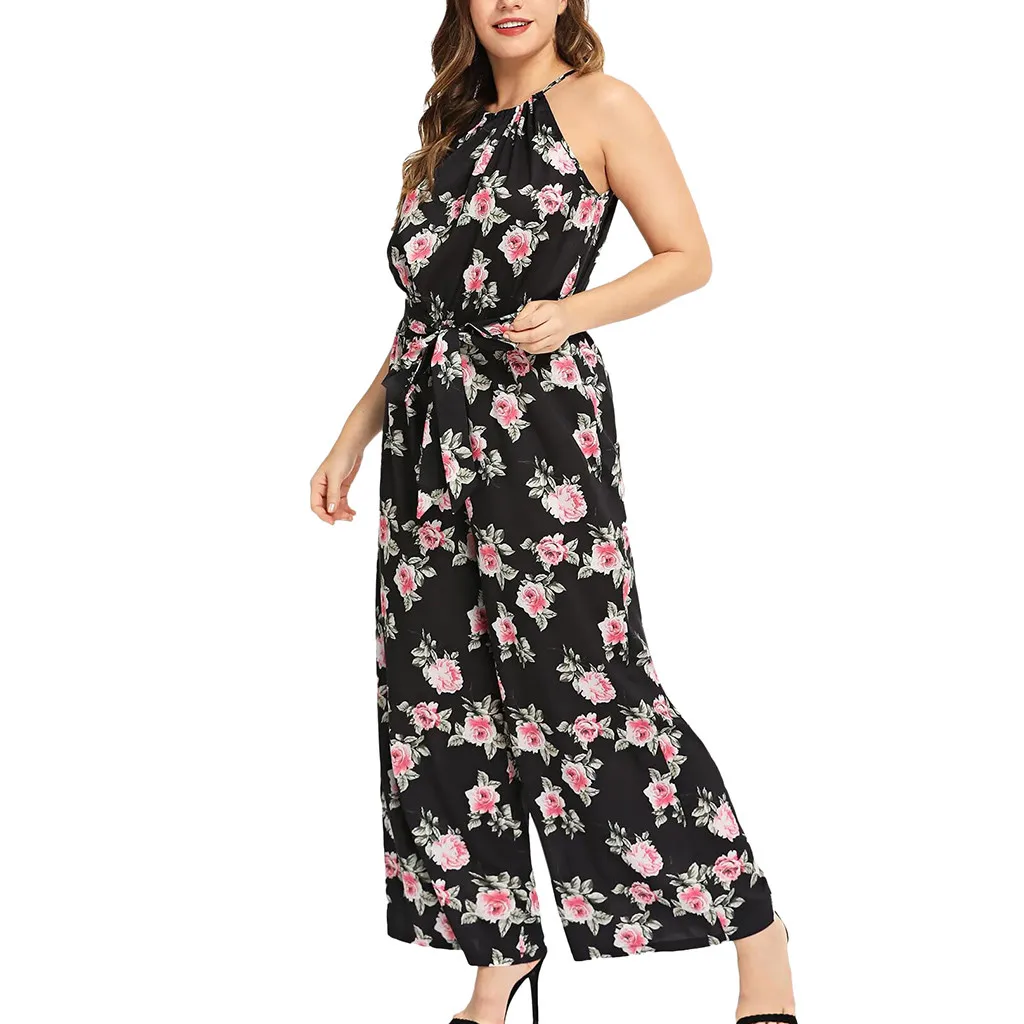 Women Clothing 2019 O-Neck Rompers Plus Size Printed Sleeveless Long Jumpsuits Rompers Drop Shipping#NEW
Women Clothing 2019 O-Neck Rompers Plus Size Printed Sleeveless Long Jumpsuits Rompers Drop Shipping#NEW
