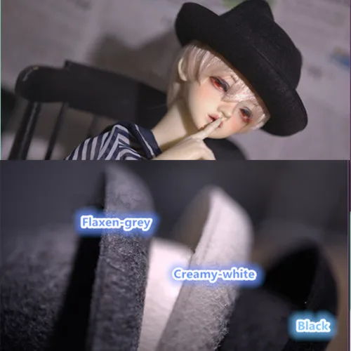 Cute Cat Ear Round Top Hat 3 Colors For BJD Doll 1/6 ,1/4,1/3 YOSD Doll Accessories CP4 
Cute Cat Ear Round Top Hat 3 Colors For BJD Doll 1/6 ,1/4,1/3 YOSD Doll Accessories CP4