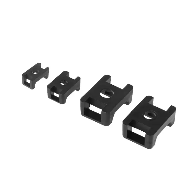 100Pcs/set Cable Tie Base Mount Screw Fix Seat Nylon Saddle Type Plastic Wire Clip Bundle Holder Network dropshipping
100Pcs/set Cable Tie Base Mount Screw Fix Seat Nylon Saddle Type Plastic Wire Clip Bundle Holder Network dropshipping
