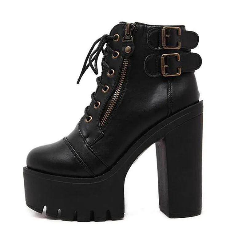 2019 new fashion ankle boots for women high platform women shoes leather martin boots high heels tie cross boots women
2019 new fashion ankle boots for women high platform women shoes leather martin boots high heels tie cross boots women