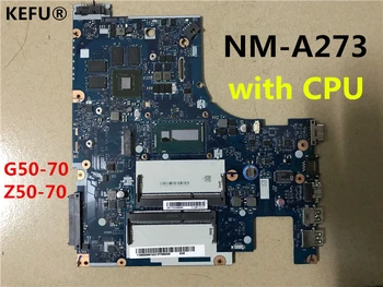 KEFU For Lenovo Z50-70 Laptop Motherboard ACLUA/ACLUB NM-A273 with CPU Full Tested
KEFU For Lenovo Z50-70 Laptop Motherboard ACLUA/ACLUB NM-A273 with CPU Full Tested