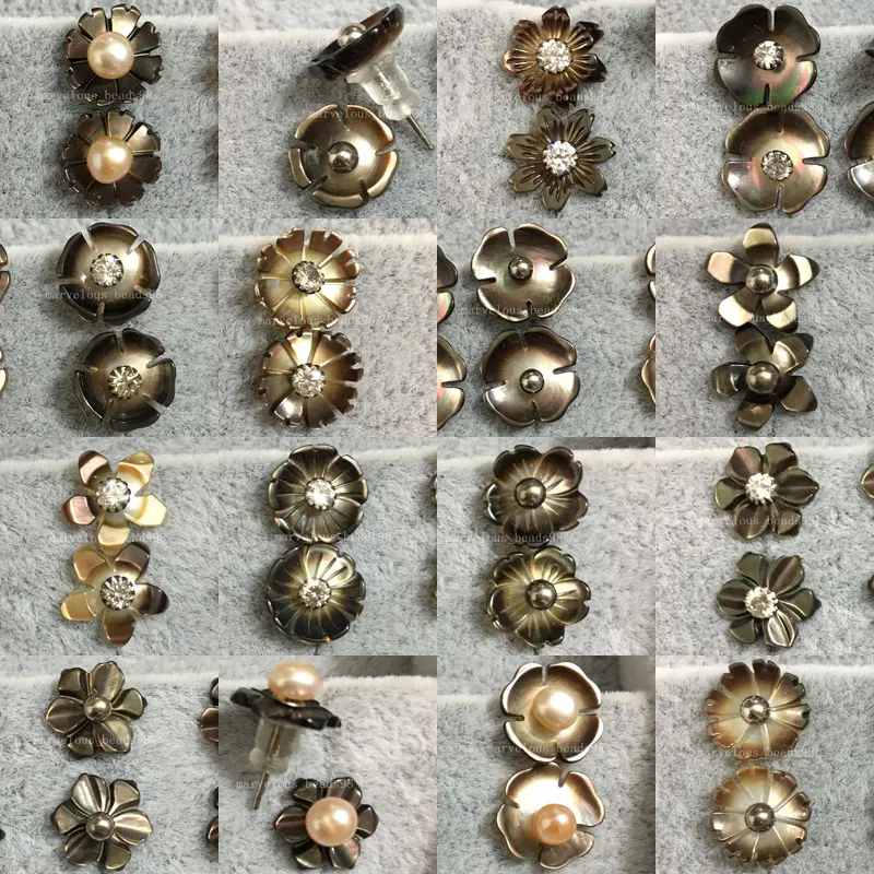 10 pairs Wholesale Free Shipping Women Fashion Jewelry Black Mother of pearls Shell Flower Beads Stud Earrings WFH466
10 pairs Wholesale Free Shipping Women Fashion Jewelry Black Mother of pearls Shell Flower Beads Stud Earrings WFH466