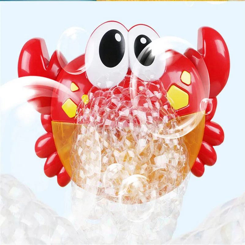 Baby Bath Toys Electric Automatic Crab Bubble Machine Toy Swimming Bathroom Bathtub Water Games Toys for Children
Baby Bath Toys Electric Automatic Crab Bubble Machine Toy Swimming Bathroom Bathtub Water Games Toys for Children