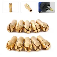 10pcs/lot Mini Drill Brass Chuck Collet Drill Bit 0.5/ 0.8/ 1.0/ 1.2/1.5/ 1.8/ 2.0/ 2.4/ 3.0/ 3.2mm Set Fit Nut
10pcs/lot Mini Drill Brass Chuck Collet Drill Bit 0.5/ 0.8/ 1.0/ 1.2/1.5/ 1.8/ 2.0/ 2.4/ 3.0/ 3.2mm Set Fit Nut