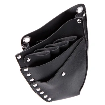New Professional Leather Rivet Clips Bag Hairdressing Barber Scissor Holster Pouch Holder Case with Waist Shoulder Belt Black
New Professional Leather Rivet Clips Bag Hairdressing Barber Scissor Holster Pouch Holder Case with Waist Shoulder Belt Black