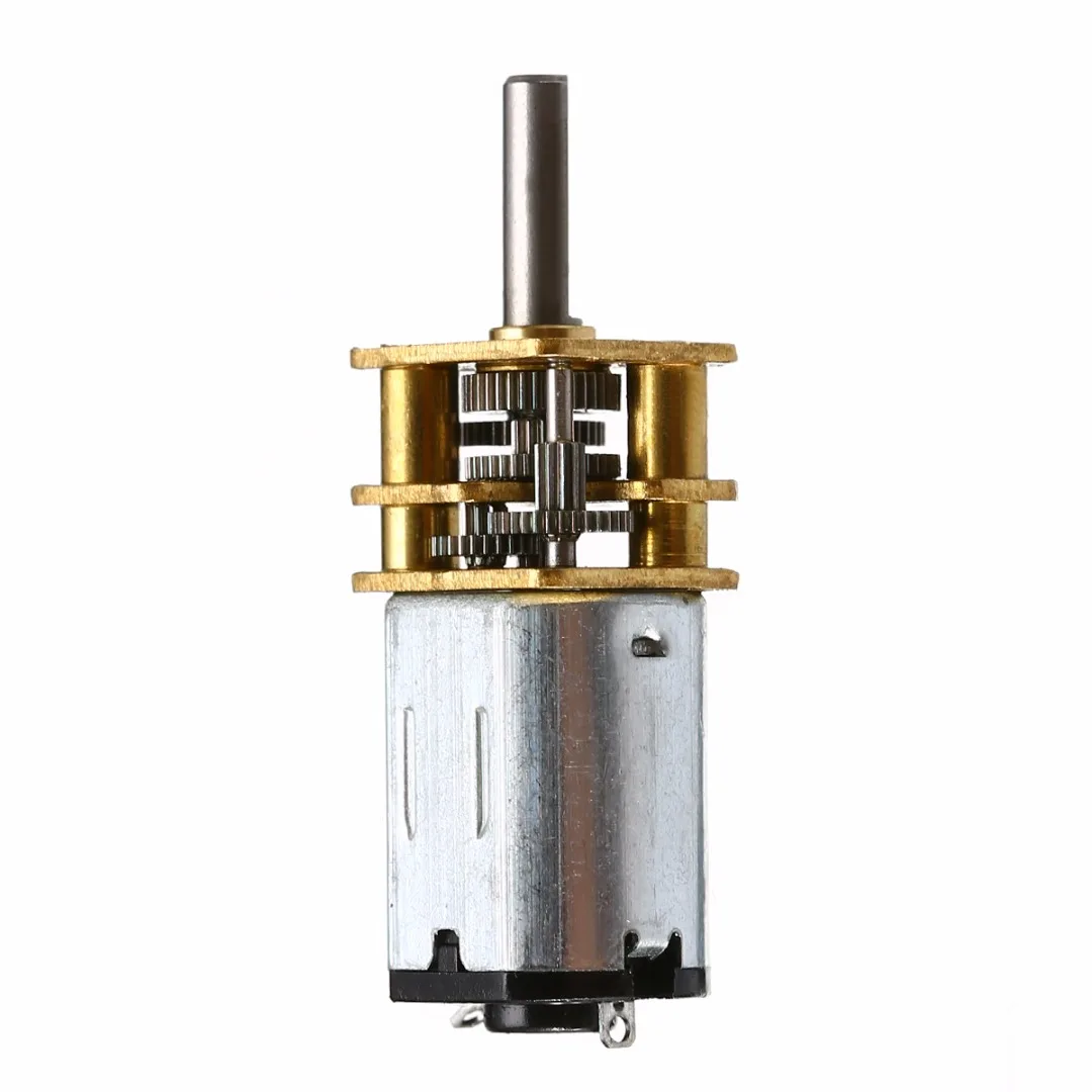 Durable DC 6V Speed Reduction Gear 30RPM N20 Micro Speed Reduction Gear Motor with Metal Gearbox Wheel for Car Robot Model