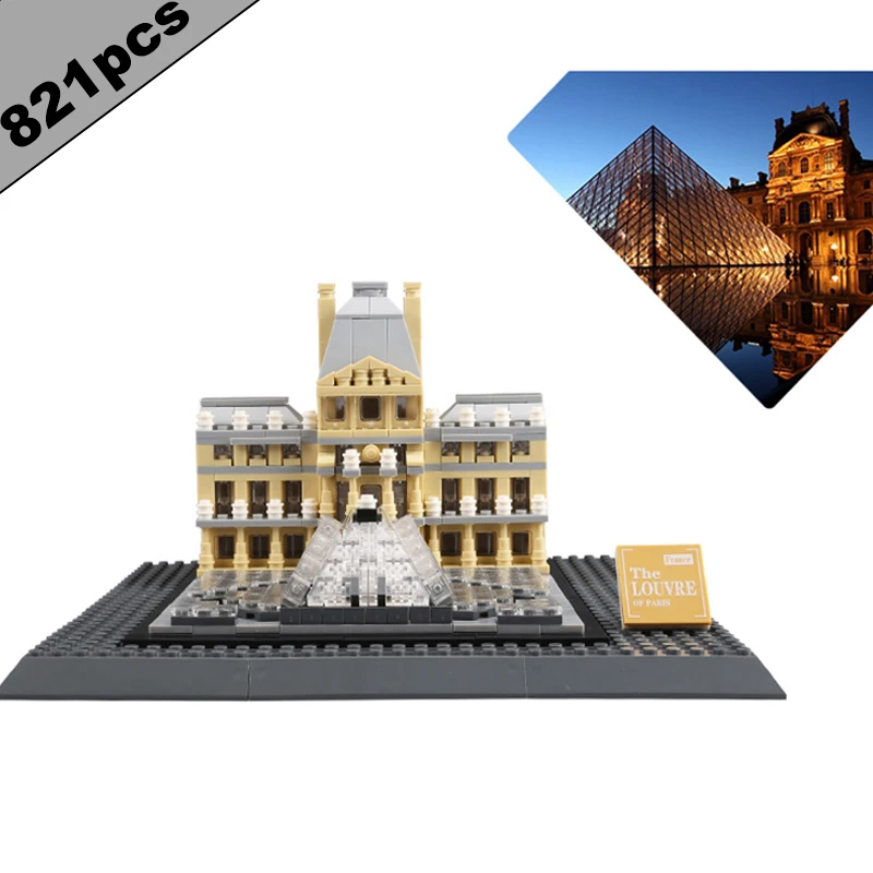 City Louvre Architectural Landmark Creator Model Building Blocks Educational Toys For Children Gifts Creator
City Louvre Architectural Landmark Creator Model Building Blocks Educational Toys For Children Gifts Creator
