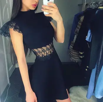 Bandage Dresses Black Lace Sexy Women Elegant Celebrity Evening Party Dress Spring Summer Mini Dresses A-Line
Bandage Dresses Black Lace Sexy Women Elegant Celebrity Evening Party Dress Spring Summer Mini Dresses A-Line