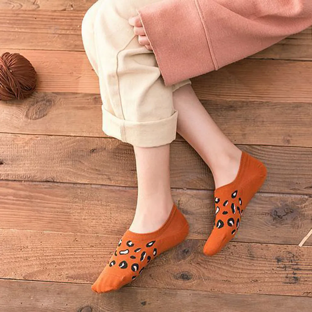 JAYCOSIN Comfortable Leopard Cotton Antiskid Socks Woman girls summer Invisible sock Slippers Short Ankle Soft Short Socks 9326
JAYCOSIN Comfortable Leopard Cotton Antiskid Socks Woman girls summer Invisible sock Slippers Short Ankle Soft Short Socks 9326