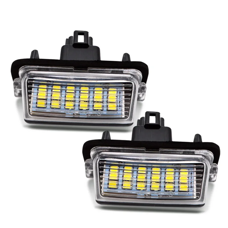 Safego 2 pcs 3W LED License Plate Light 18 SMD 2835 Car Auto License Plate Lamp Waterproof For Toyota CAMRY COROLLA 5D YARIS
Safego 2 pcs 3W LED License Plate Light 18 SMD 2835 Car Auto License Plate Lamp Waterproof For Toyota CAMRY COROLLA 5D YARIS