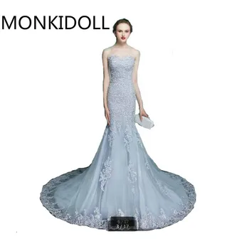 Saudi Arabia silver lace appliques mermaid prom dresses beaded court train sweetheart neck corset/lace up prom gowns best sale
Saudi Arabia silver lace appliques mermaid prom dresses beaded court train sweetheart neck corset/lace up prom gowns best sale