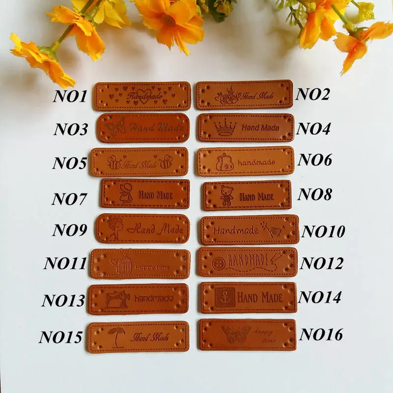 10Pcs/Set Handmade Patchwork Labels PU Tags DIY Sewing label cloth Garment Labels For Crafts Sewing Accessories
10Pcs/Set Handmade Patchwork Labels PU Tags DIY Sewing label cloth Garment Labels For Crafts Sewing Accessories