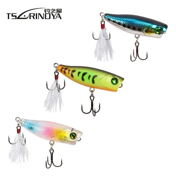 TSURINOYA Mini Popper Bait 40mm 3g Top Water Hard Fishing Lure Saltwater Wake Bait Isca Artificial Baits Pesca Wobbler Peche
TSURINOYA Mini Popper Bait 40mm 3g Top Water Hard Fishing Lure Saltwater Wake Bait Isca Artificial Baits Pesca Wobbler Peche