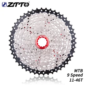 ZTTO MTB 9 Speed 11-46T Cassette 9s Sprockets 9speed 9v k7 Ratios Compatible With M430 M4000 M590 Mountain Bike
ZTTO MTB 9 Speed 11-46T Cassette 9s Sprockets 9speed 9v k7 Ratios Compatible With M430 M4000 M590 Mountain Bike