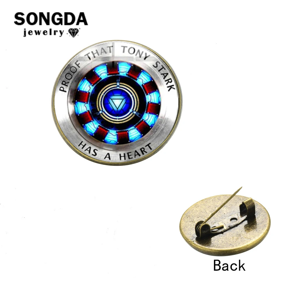 SONGDA Iron Man Tony Stark Arc Reactor Print Brooch Badge Marvel The Avengers 4 Endgame Quantum Realm Chest Pin Fans Collection
SONGDA Iron Man Tony Stark Arc Reactor Print Brooch Badge Marvel The Avengers 4 Endgame Quantum Realm Chest Pin Fans Collection