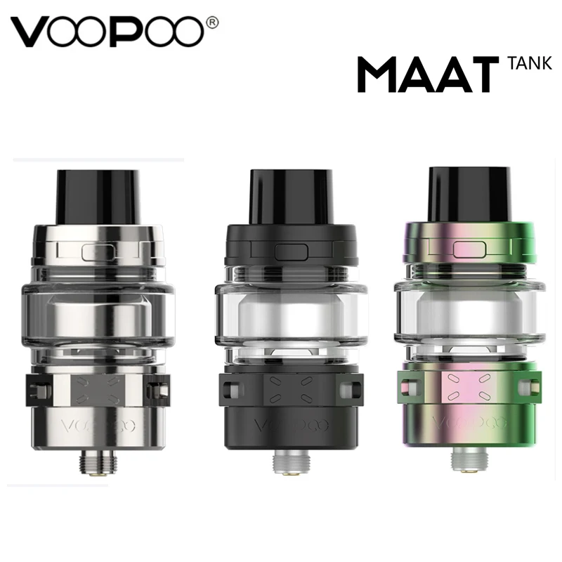 Original VOOPOO Maat Sub Ohm Tank Matt Adjustable Airflow Design 4ml E Cig Atomizer Top fill with automatic gap MT-M1 MT-M2 Coil
Original VOOPOO Maat Sub Ohm Tank Matt Adjustable Airflow Design 4ml E Cig Atomizer Top fill with automatic gap MT-M1 MT-M2 Coil