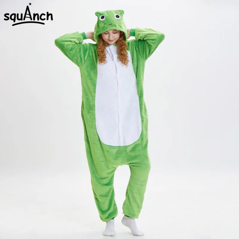 Frog Kugurumi Onesie Animal Cartoon Pajama Adult Women Girl Sleepwear Flannel Soft Warm Winter Overall Festival Party Fancy Suit
Frog Kugurumi Onesie Animal Cartoon Pajama Adult Women Girl Sleepwear Flannel Soft Warm Winter Overall Festival Party Fancy Suit