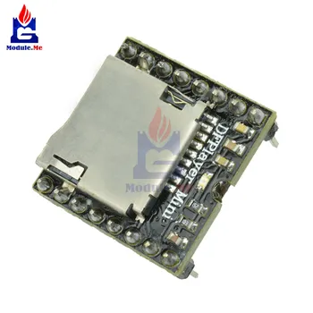 DFPlayer Mini MP3 Player Module MP3 Voice Decode Board For Arduino Supporting TF Card U-Disk IO/Serial Port/AD
DFPlayer Mini MP3 Player Module MP3 Voice Decode Board For Arduino Supporting TF Card U-Disk IO/Serial Port/AD