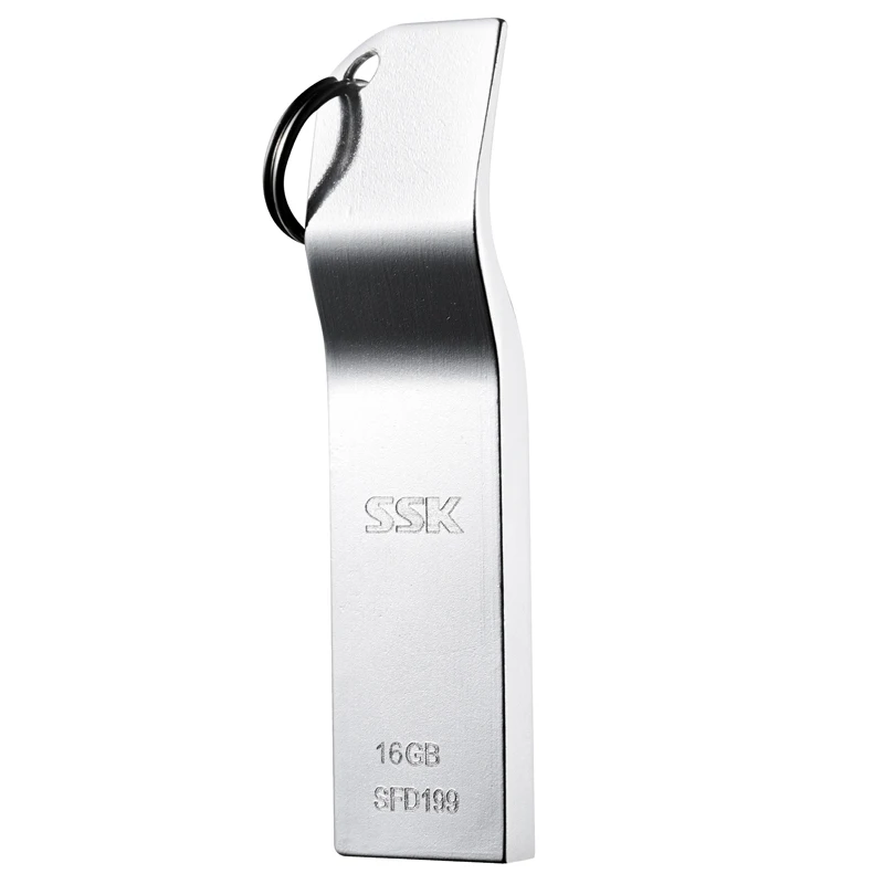 

SSK K5 SFD199 USB Flash Drive, 32GB Metal Pendrive USB Memory Stick 16GB pen Drive Real Capacity 8GB USB Flash