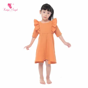 Kaiya Angel 2019 New Summer Baby Girl Clothes Dress Toddler Half Sleeve Ruched Invisible Zipper Factory Wholesale Minimum Price
Kaiya Angel 2019 New Summer Baby Girl Clothes Dress Toddler Half Sleeve Ruched Invisible Zipper Factory Wholesale Minimum Price
