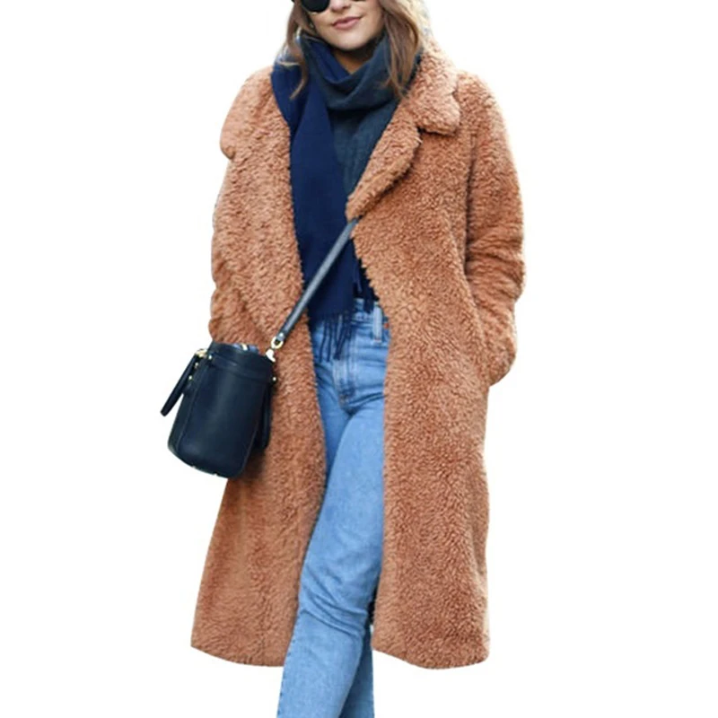 Savabien Plus Size Long Faux Fur Coat Women Fashion Streetwear Soft Fleece Fur Jacket Winter Warm Overcoat Teddy Jacket Coats
Savabien Plus Size Long Faux Fur Coat Women Fashion Streetwear Soft Fleece Fur Jacket Winter Warm Overcoat Teddy Jacket Coats