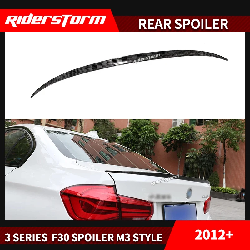 M3 Style spoiler For BMW F30 Carbon fiber Spoiler 320i 328i 335i 326d F80 M3 2014 2015 2016+ F30 Sedan Carbon Fiber Wing Spoiler
M3 Style spoiler For BMW F30 Carbon fiber Spoiler 320i 328i 335i 326d F80 M3 2014 2015 2016+ F30 Sedan Carbon Fiber Wing Spoiler