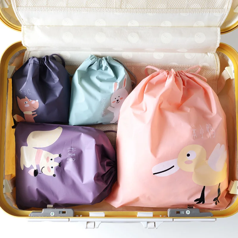 1pc Cartoon Waterproof Drawstring Bags Cloth Sorting Makeup Cosmetic Organizer Travel Storage Bag for Shoes Sock Underwear
1pc Cartoon Waterproof Drawstring Bags Cloth Sorting Makeup Cosmetic Organizer Travel Storage Bag for Shoes Sock Underwear