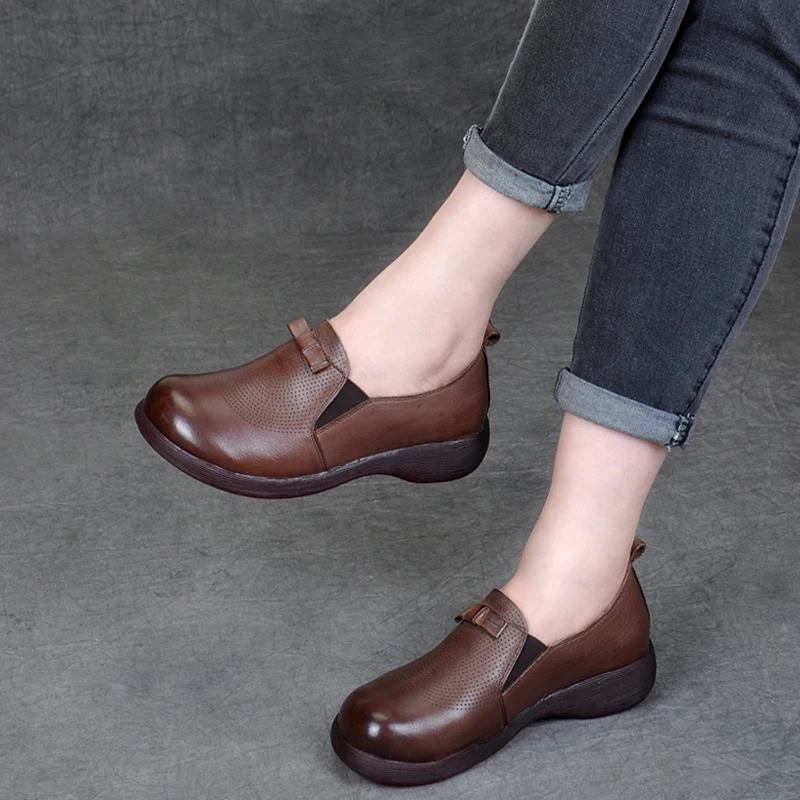 Women Leather Pums 4 Cm High Heels Black Shoes Slip on Lazy Shoes Wedge Heel Pumps Women Genuine Leather Pumps Handmade 2019
Women Leather Pums 4 Cm High Heels Black Shoes Slip on Lazy Shoes Wedge Heel Pumps Women Genuine Leather Pumps Handmade 2019
