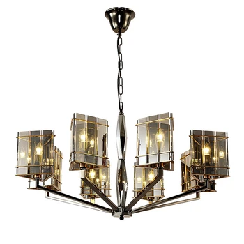 Post Modern LED Chandelier light 6 head 8 head crystal lampshade LED suspension light hotel dinning room hall home decotation
Post Modern LED Chandelier light 6 head 8 head crystal lampshade LED suspension light hotel dinning room hall home decotation