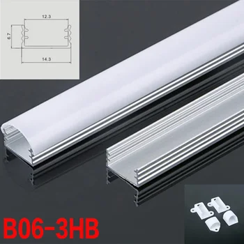 B06-3HB 6 Sets 50cm U Shape LED Strip Lights Aluminum Channel Profile With Cover, End Caps and Mounting Clips LED Bar Lights
B06-3HB 6 Sets 50cm U Shape LED Strip Lights Aluminum Channel Profile With Cover, End Caps and Mounting Clips LED Bar Lights