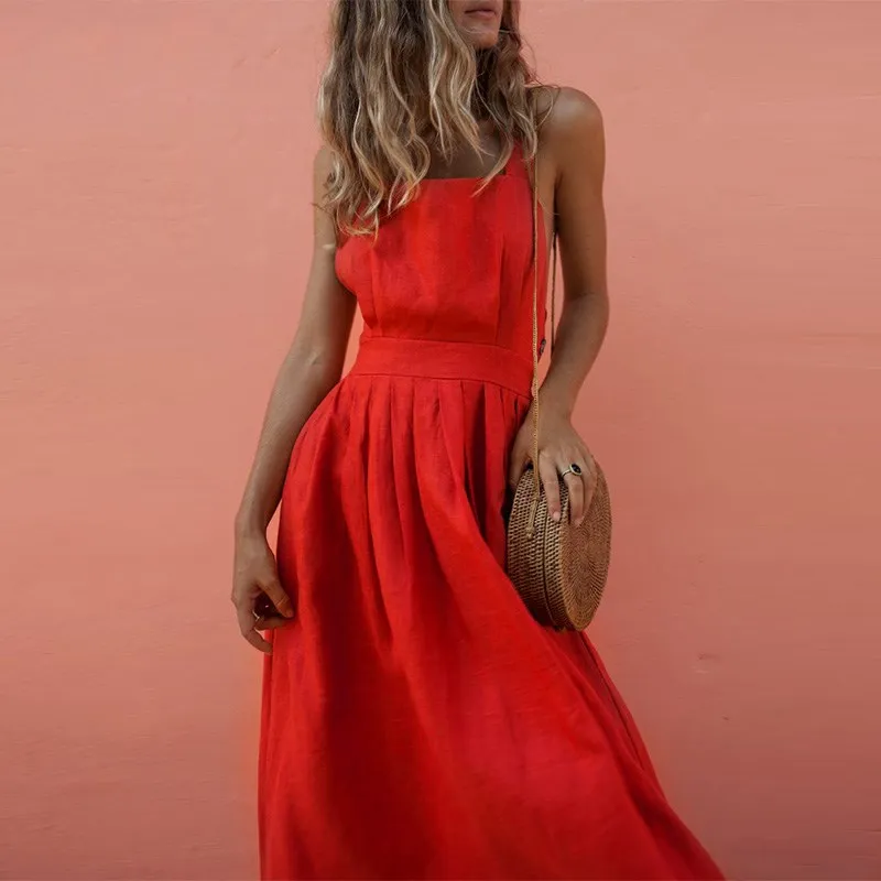 Sexy Midi A Line Criss Cross Sundress Off Shoulder Pleated High Waist Beach Dress Bare Back Bow Black White Red Dress
Sexy Midi A Line Criss Cross Sundress Off Shoulder Pleated High Waist Beach Dress Bare Back Bow Black White Red Dress