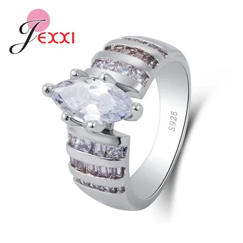 New Arrival Wide Verge Women Female Party Jewelry Accessories 925 Sterling Silver Geometric Ring With AAA Oval Crystal
New Arrival Wide Verge Women Female Party Jewelry Accessories 925 Sterling Silver Geometric Ring With AAA Oval Crystal