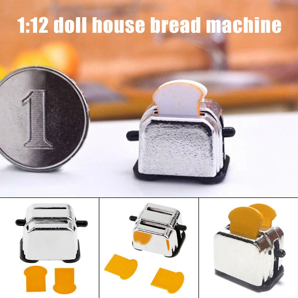 Toy Model Miniature Toaster Cute Gifts Accessories Bread Machine Boys Girls DIY Decoration 1:12 Scale Funny Doll Houses Cookware
Toy Model Miniature Toaster Cute Gifts Accessories Bread Machine Boys Girls DIY Decoration 1:12 Scale Funny Doll Houses Cookware