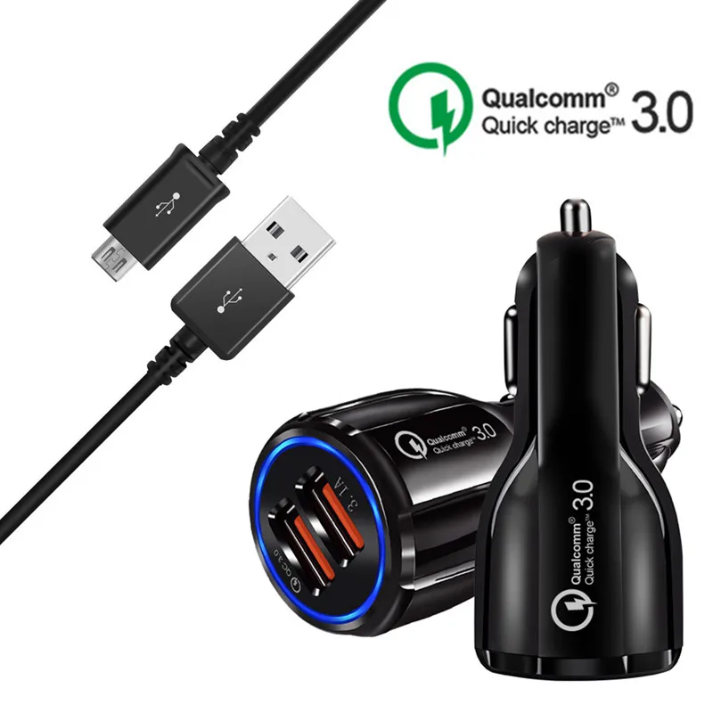 For Samsung A7 A5 2016 J7 J4 Plus J6 Micro USB Cable QC 3.0 Car Adapter Phone Charger For Xiaomi 6a Redmi 7a 5 Redmi Note 6 pro
For Samsung A7 A5 2016 J7 J4 Plus J6 Micro USB Cable QC 3.0 Car Adapter Phone Charger For Xiaomi 6a Redmi 7a 5 Redmi Note 6 pro