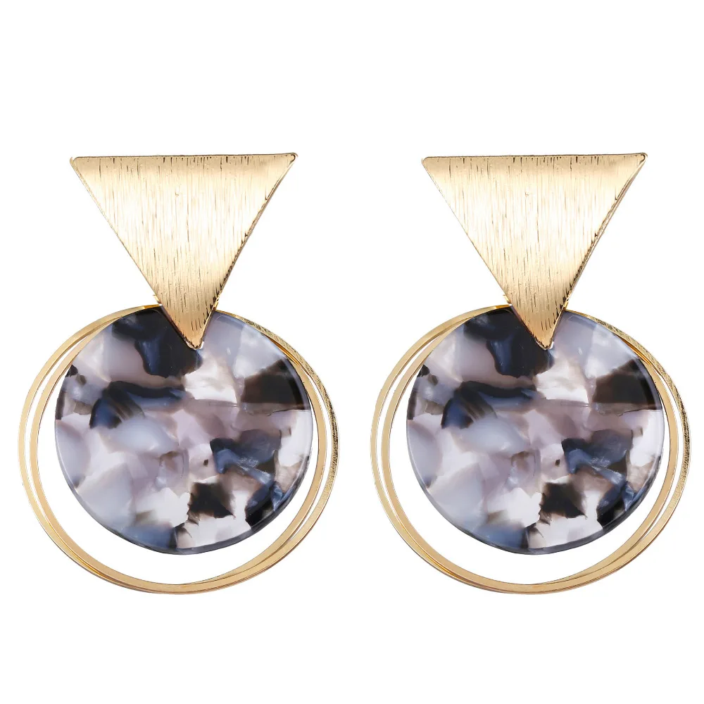 Doreen Box Fashion Stud Earrings Colorful Geometric Triangle Circle Acrylic Earrings For Women 2018 New Vintage Metal Gift,1Pair
Doreen Box Fashion Stud Earrings Colorful Geometric Triangle Circle Acrylic Earrings For Women 2018 New Vintage Metal Gift,1Pair
