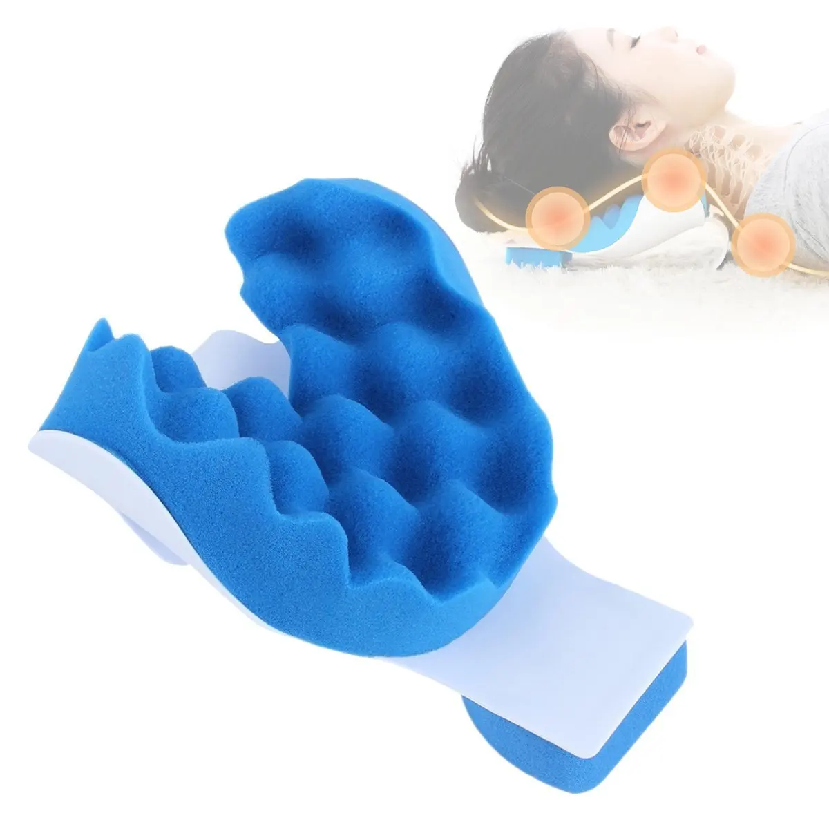 Creative Office Head Relaxation Portable Head-Neck Tension Release Pillow Neck Support Pillow