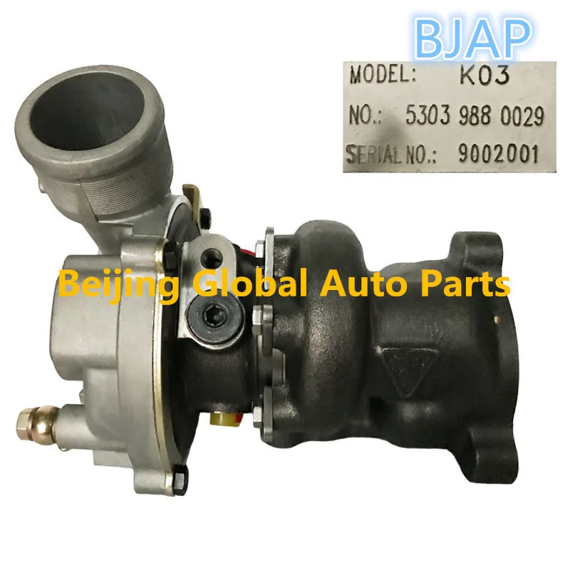 BJAP High Quality Turbocharger K03 53039880029 with OEM No. 058145703J for Engine APU 1.8T P Gasoline 1.78dis
BJAP High Quality Turbocharger K03 53039880029 with OEM No. 058145703J for Engine APU 1.8T P Gasoline 1.78dis