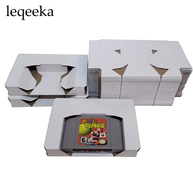 20pcs a lot For N64 Carton Replacement Inner Inlay Insert Tray PAL & NTSC for Nintendo for 64 CIB Game Cartridge
20pcs a lot For N64 Carton Replacement Inner Inlay Insert Tray PAL & NTSC for Nintendo for 64 CIB Game Cartridge