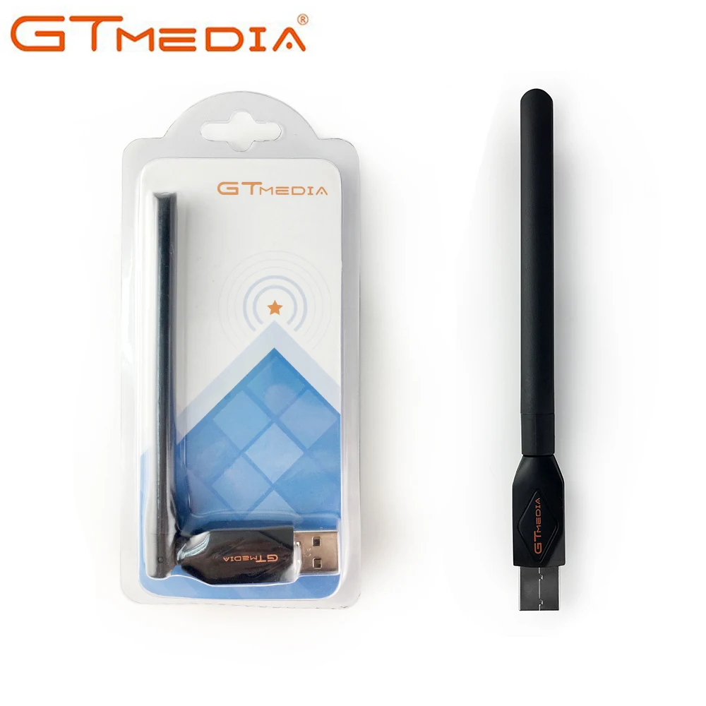 2.4GHz GTMEDIA USB WiFi With Antenna Work For GTMEDIA V7S V7 PLUS Digital Satellite Receiver Receptor For HD TV Set Top Box
2.4GHz GTMEDIA USB WiFi With Antenna Work For GTMEDIA V7S V7 PLUS Digital Satellite Receiver Receptor For HD TV Set Top Box
