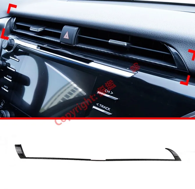 Carbon Fiber Style Interior Center Air-Condition Vent Outlet Cover Trim For Toyota Camry MK8 2018 2019 Car Accessories Stickers
Carbon Fiber Style Interior Center Air-Condition Vent Outlet Cover Trim For Toyota Camry MK8 2018 2019 Car Accessories Stickers