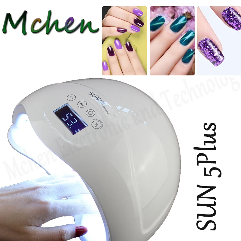 УФ лампа для сушки гель лака SUN5 Plus 48 Вт|polish dryer|nail polish dryernail dryer |