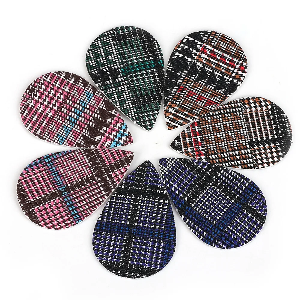 2pcs 56x37mm Grid pattern Drop PU Leather Charm Pendants for Jewelry Making Accessories DIY Earring Findings
2pcs 56x37mm Grid pattern Drop PU Leather Charm Pendants for Jewelry Making Accessories DIY Earring Findings