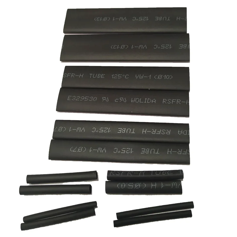 127PCS Black Shrinking Heat-shrink Tubing Environmental Protecte for iphone Cable protector usb cable wire organizer winder Heat
127PCS Black Shrinking Heat-shrink Tubing Environmental Protecte for iphone Cable protector usb cable wire organizer winder Heat